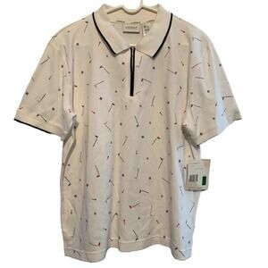 **NWT** Ladies Golf Shirt by LIZ GOLF  -  Size Large